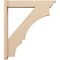 Ekena Millwork 5 1/2-in W x 28-in D x 32-in H Balboa Trad Rough Cedar Woodgrain TimberThane Outlooker, Primed Tan OUTUR055X28X32BOA04RCPR - alternate 3